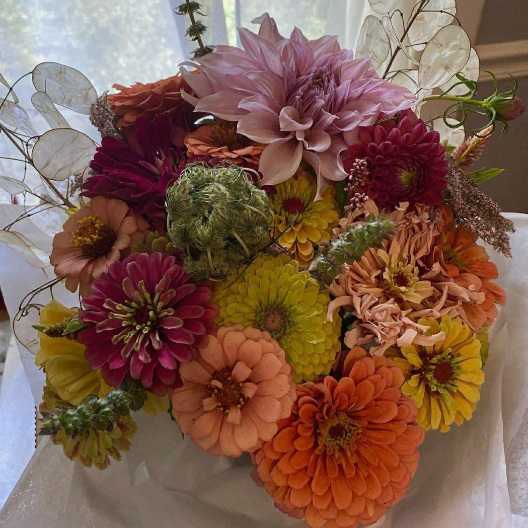 LAUREL & FERN FLOWER BOUQUET
